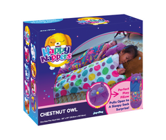 Śpiworek Happy Nappers Chestnut fioletowa sowa