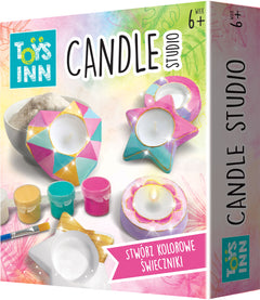 Candles studio gipsowe świeczniki ToysInn