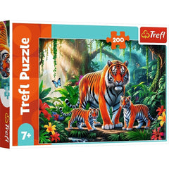 Puzzle 200 Tygrysie zwyczaje 13330