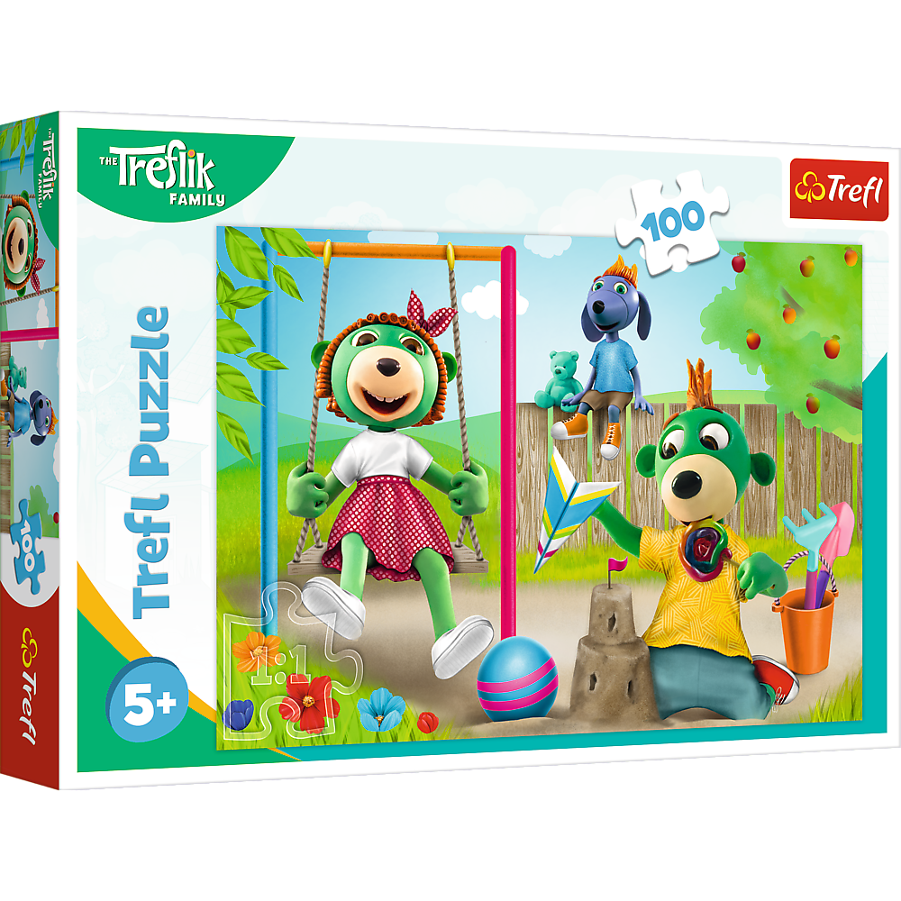 Puzzle 100 Zabawne Trefliki 16422