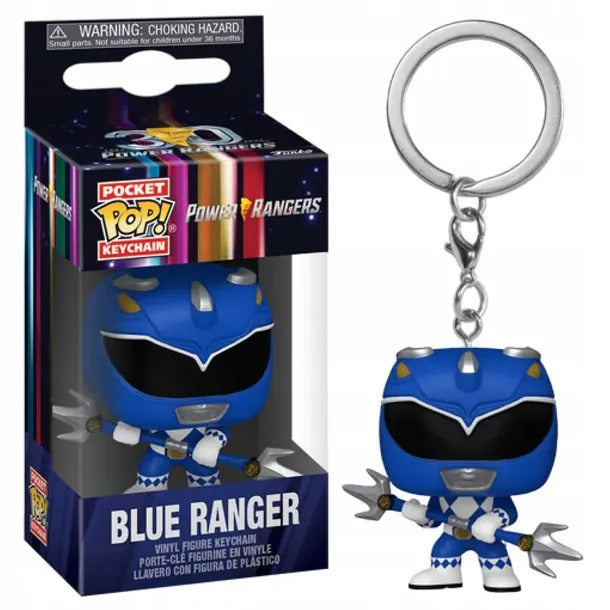 Brelok TV Power Rangers Blue Ranger Funko POP