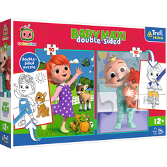 Puzzle 2x10 Baby maxi Cocomelon przyjaciele 43008