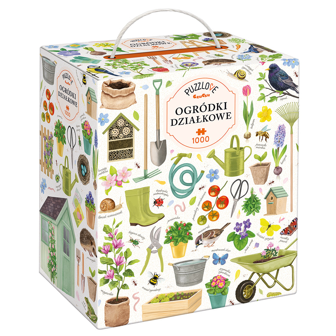 Puzzle 1000 Puzzlove Ogródki działkowe CzuCzu