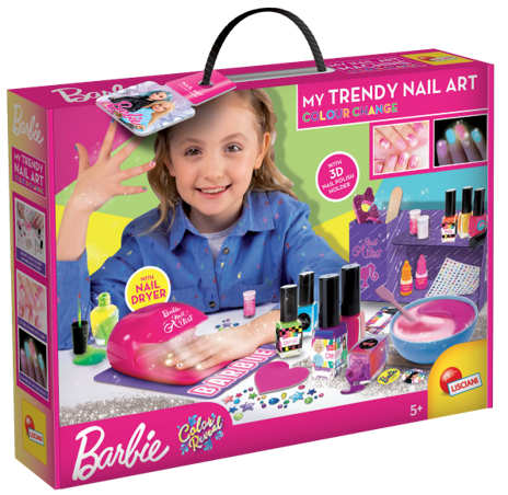 Lisciani Barbie Modna lampka do manicure 304-102747