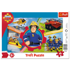 Puzzle 15 ramkowe Strażaka Sam 31351
