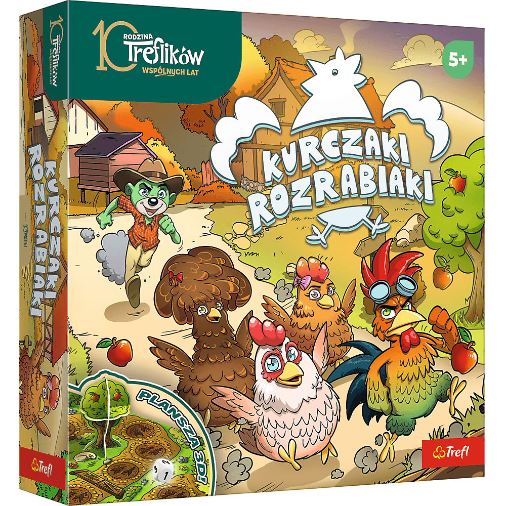 Gra Kurczaki Rozrabiaki Rodzina Treflików 03073