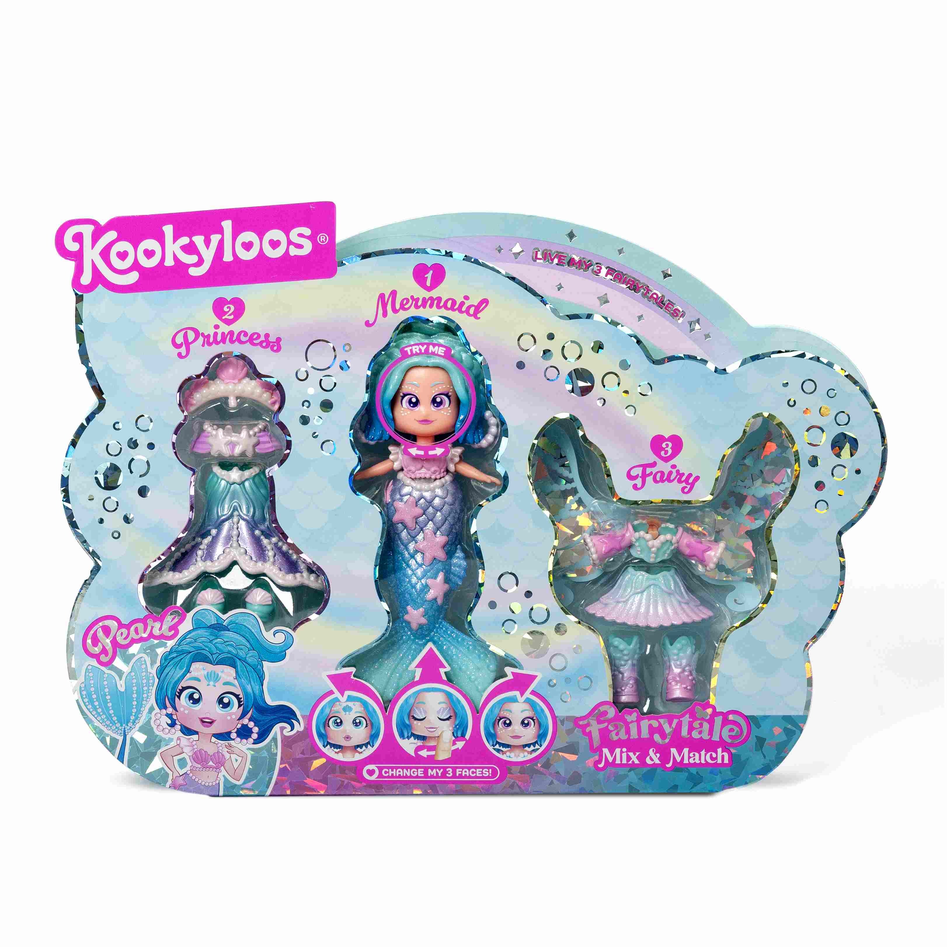 Kookyloos Fairytale Mix and Match Pearl