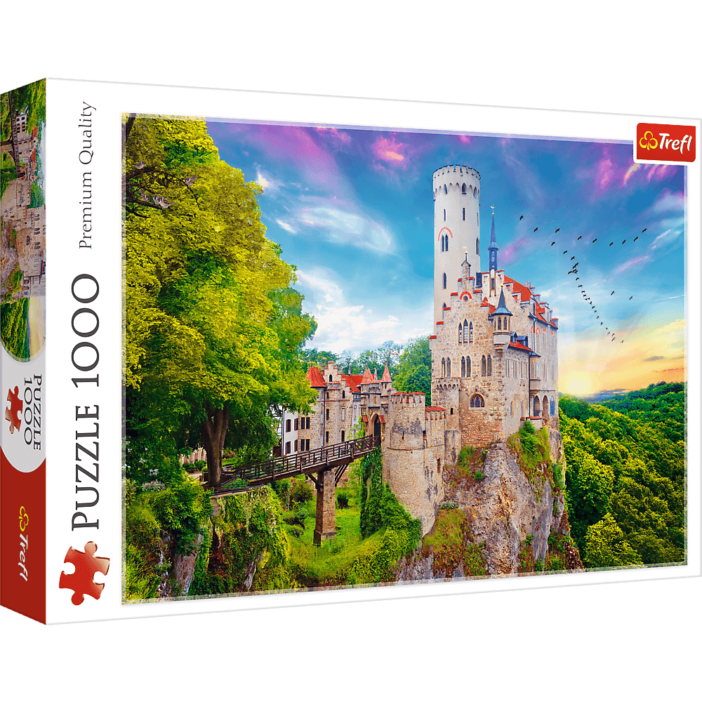 Puzzle 1000 Zamek Lichtenstein Niemcy 10497