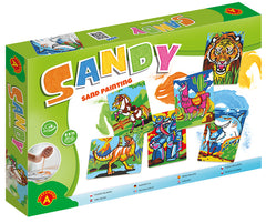 Piaskowe malowanki Sandy 6w1 ZESTAW 1