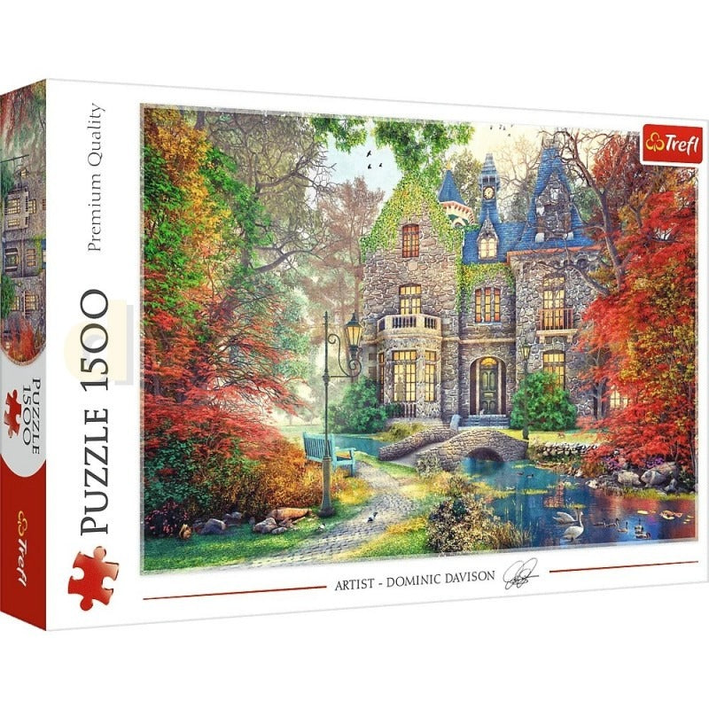 Puzzle 1500  Jesienny dworek MGL 26213