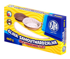 Glina samoutwardzalna Astra 460g biała