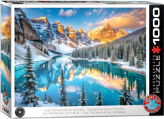Puzzle 1000 Lake Morraine in Winter 6000-6101