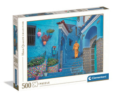Puzzle 500 HQ Blue Street of Chefchaouen 35616
