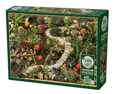Puzzle 1000 Sukulenty w ogrodzie 112205