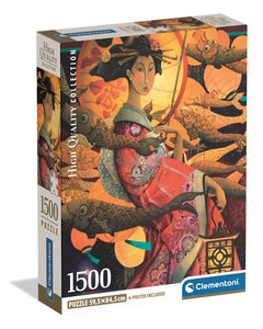 Puzzle 1500 Compact Koinobori Dance 31756