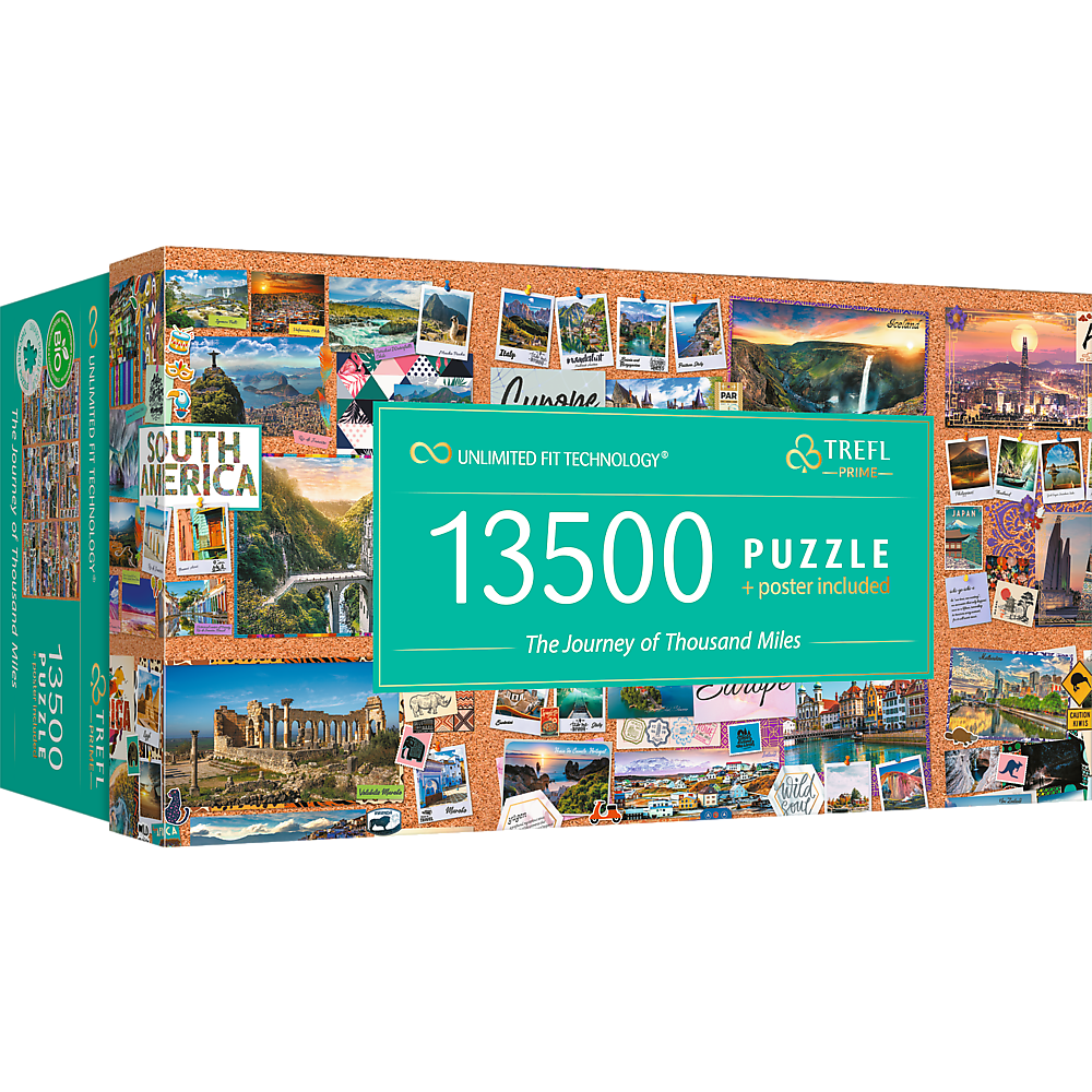 Puzzle 13500 Trefl Prime UFT  The Journey of Thousand Miles 81025