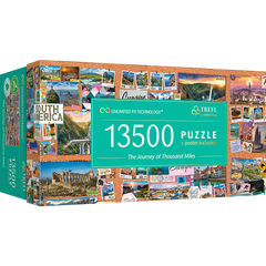 Puzzle 13500 Trefl Prime UFT  The Journey of Thousand Miles 81025