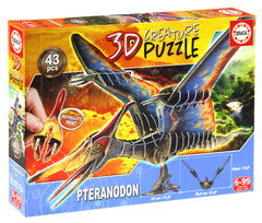 Puzzle 43 3D Dinozaury Pteranodon 112355