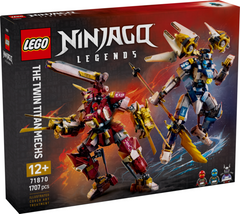LEGO Ninjago Bliźniacze tytanowe mechy 71870