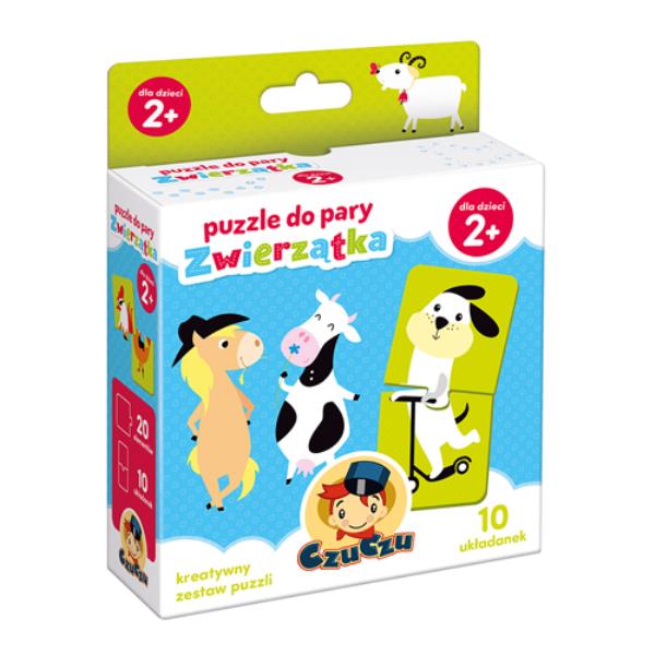 Puzzle do pary Zwierzątka CzuCzu