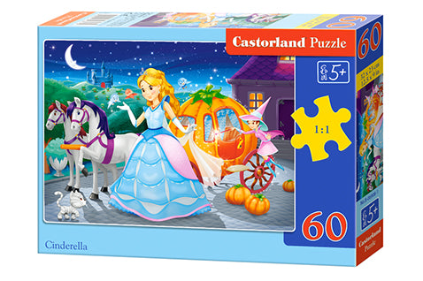 Puzzle 60 Kopciuszek B-06908
