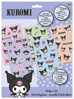 Naklejki Kuromi 92 sztuki KU00021