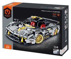 Klocki iM.Master 1:14 model auto srebne 1237 elementów