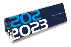 Kalendarz 2023 ze spiralką poziomy