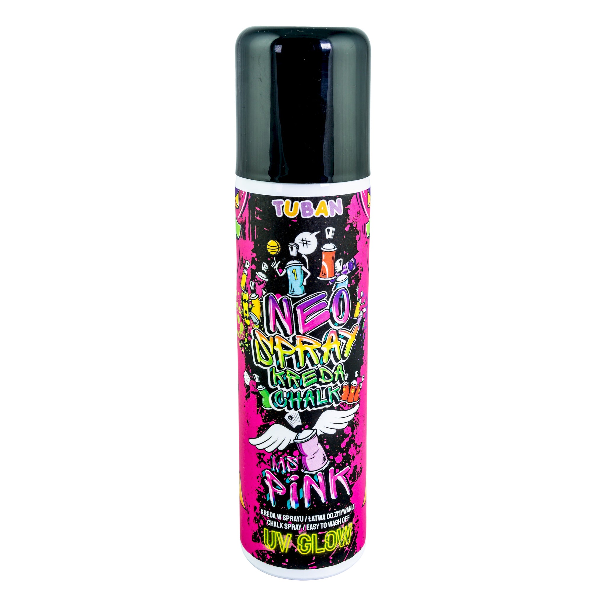 Kreda w sprayu Neo różowa 150ml