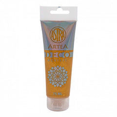 Farba akrylowa Deco Artea 75 ml tuba metaliczny złoty