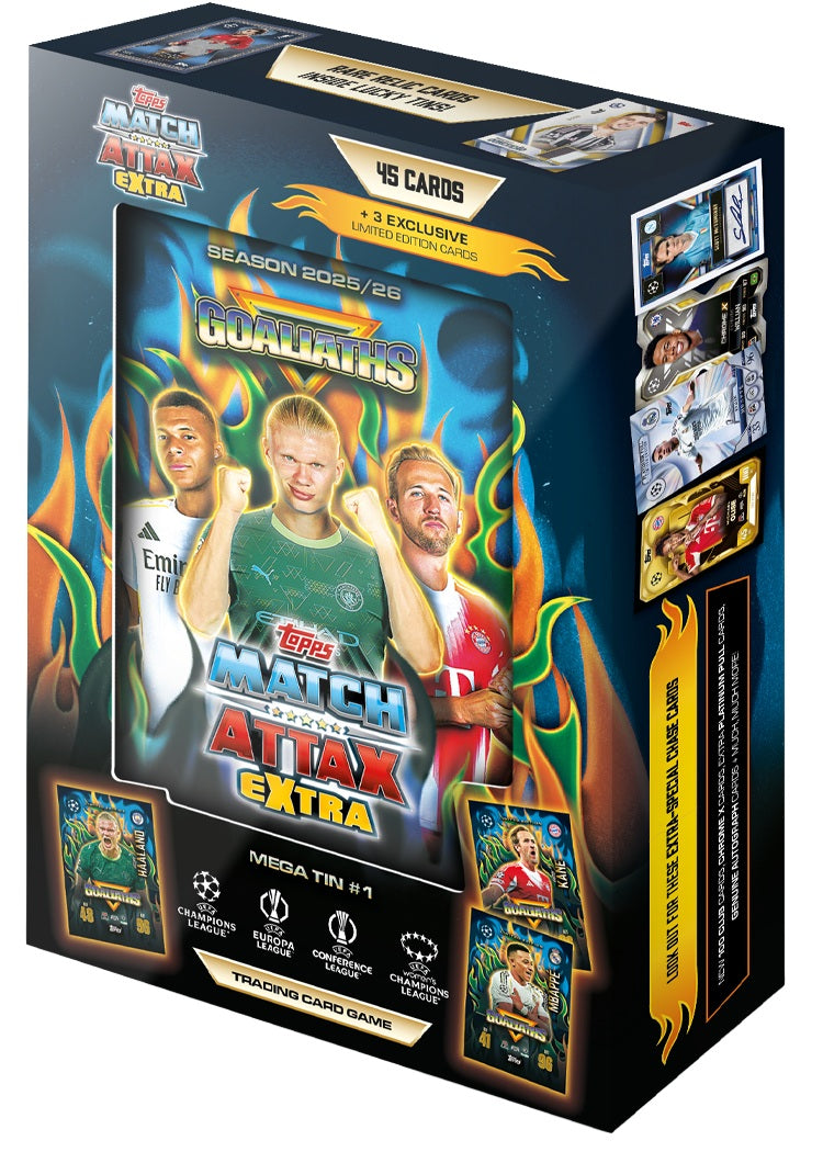 Match Attax Extra 2025/26 mega puszka 1szt.mix