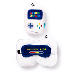 Poduszka podróżna z maską na oczy-Game Over-Relaxeazzz CUSH248