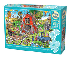 Puzzle 350 Wiejskie szaleństwo 112684