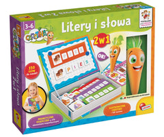 Lisciani Carotina Litery i Słowa 2w1 304-PL110032