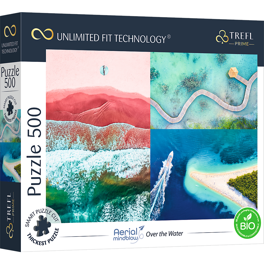 Puzzle 500 UFT Aerial Mindblow: Over the Water 37459