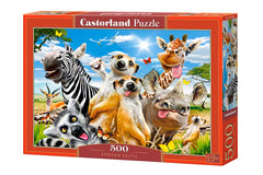 Puzzle 500 Afrykańskie selfie B-53568