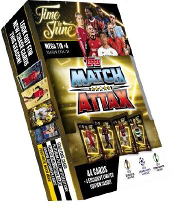 UEFA Champions League Match Attax 2024/25 Mega puszka 1szt.mix