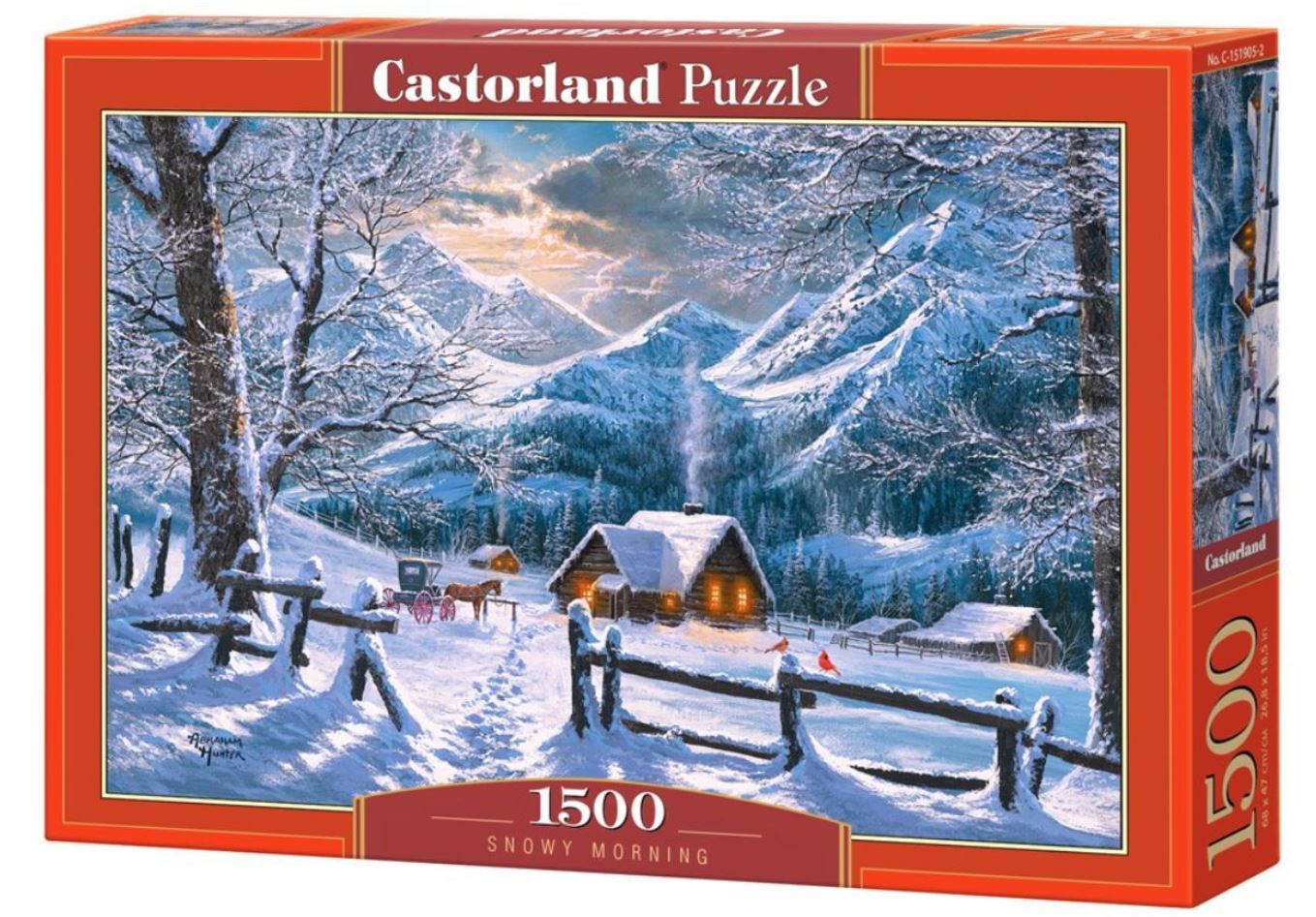 Puzzle 1500 Snowy Morning BN C-151905-2