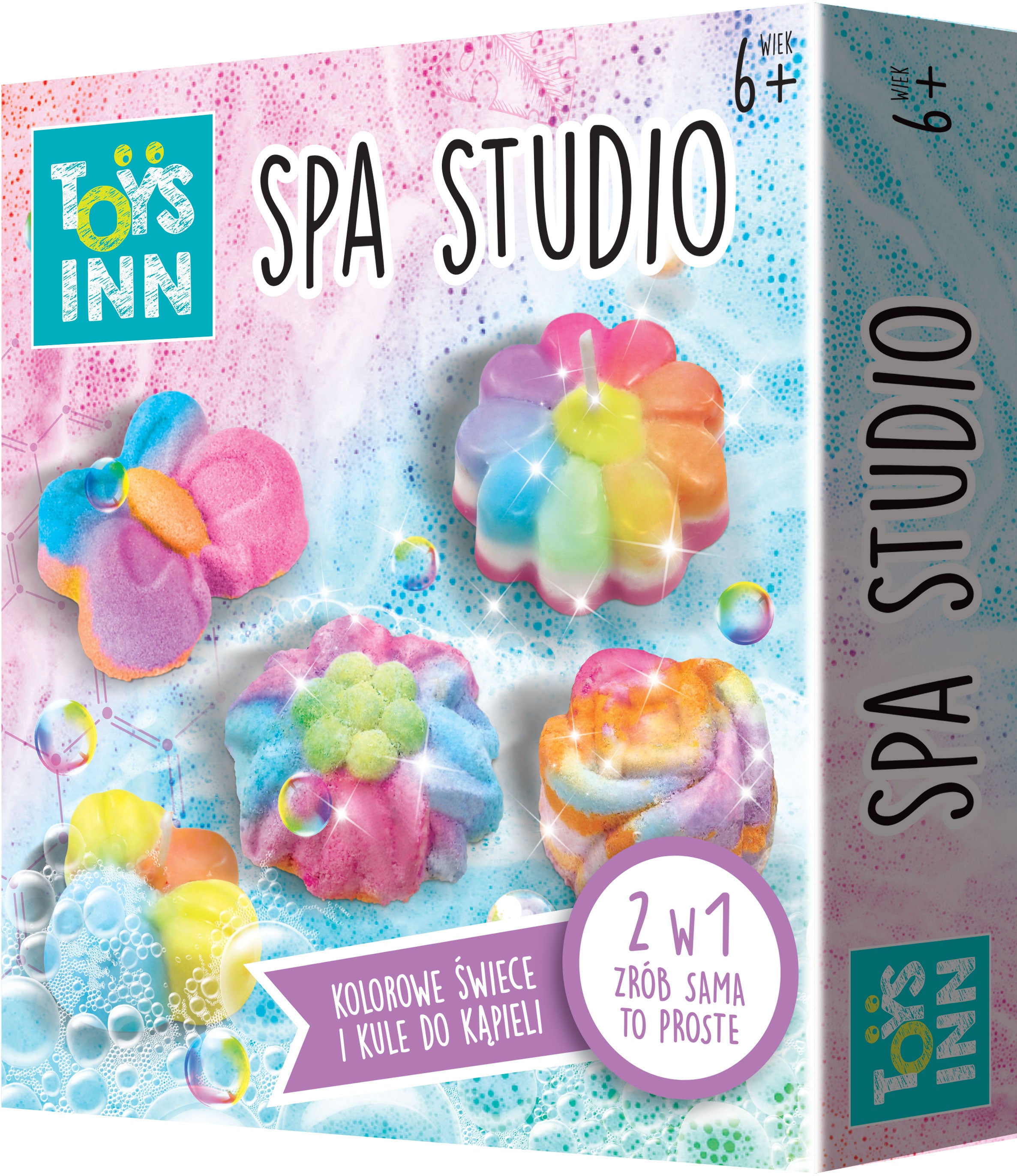 Spa studio flower świece i kule do kąpieli ToysInn