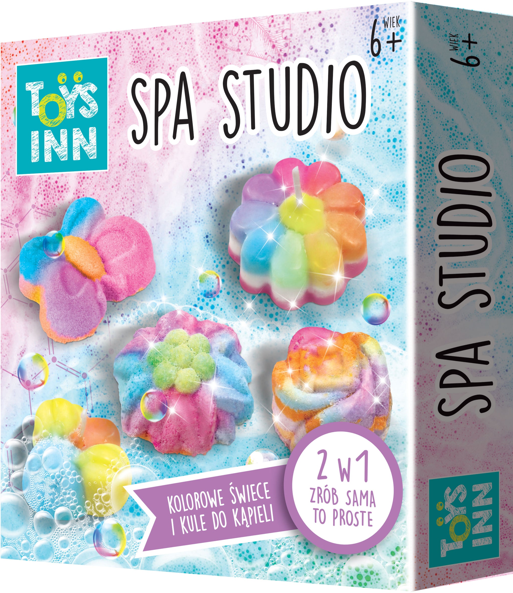 Spa studio flower świece i kule do kąpieli ToysInn