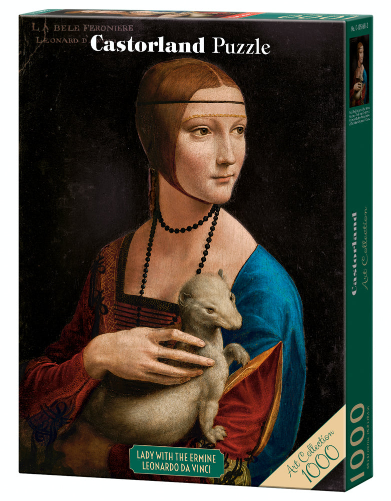 Puzzle 1000 Lady with the Ermine Leonardo da Vinci C-105168-2