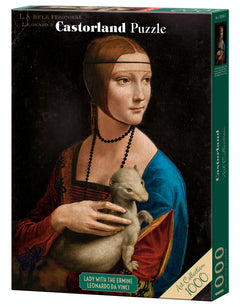 Puzzle 1000 Lady with the Ermine Leonardo da Vinci C-105168-2