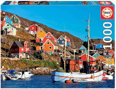 Puzzle 1000 Skandynawskie domy 109575