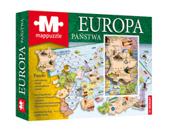 Mappuzle Europa państwa