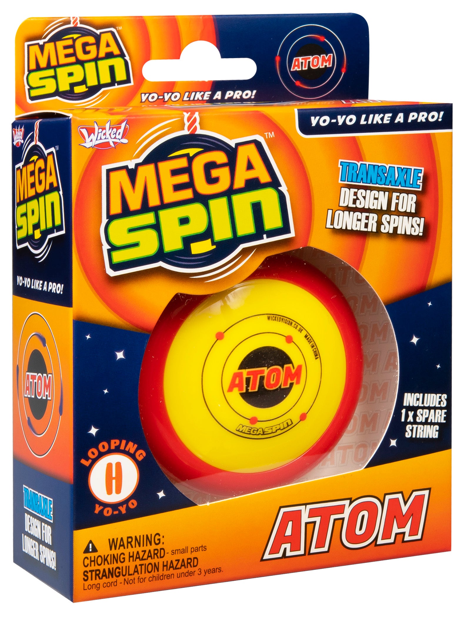 JoJo dla początkujących Mega Spin Atom 1 szt. mix kolorów
