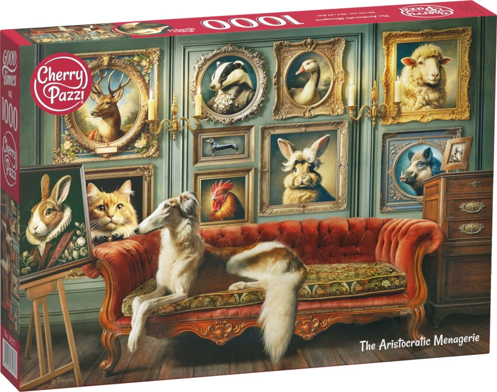 Puzzle 1000 CherryPazzi The Aristocratic Menagerie 31377