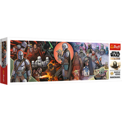 Puzzle 1000 pnoramiczne Przygody Mandaloriana Lucasfilm Star Wars The Mandalorian 29052