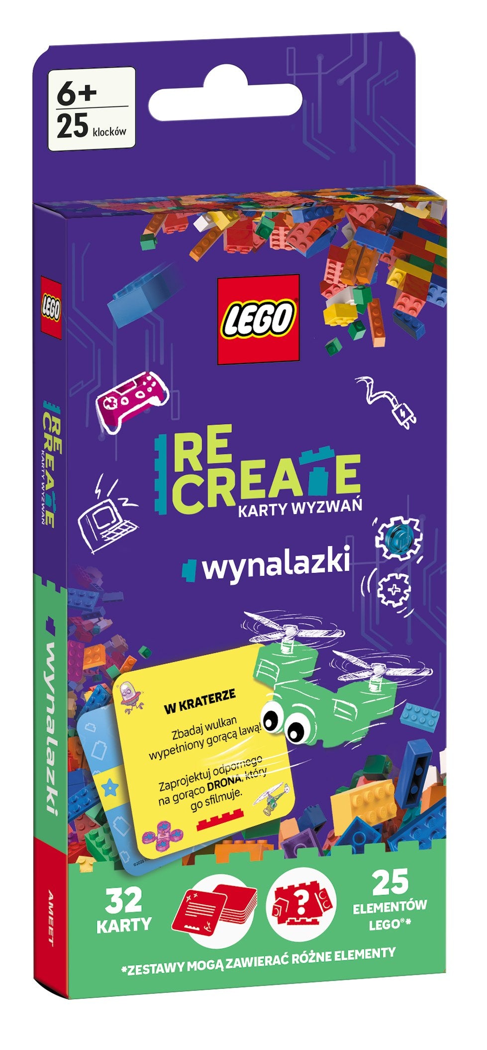 LEGO Recreate karty wyzwań  Wynalazki ACP-6608