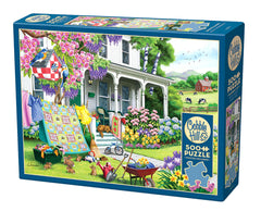 Puzzle 500 Wiosenne porządki 113146