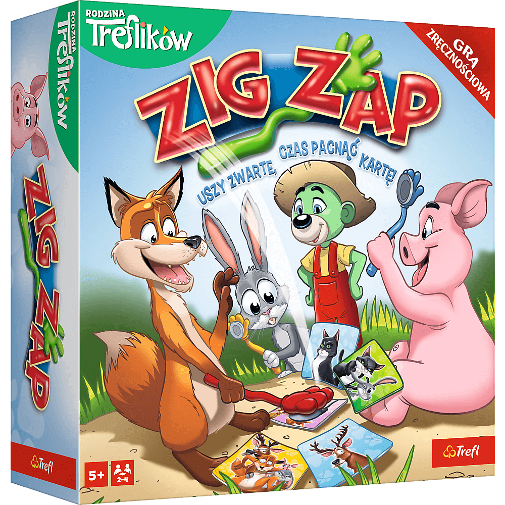 Gra Zig Zap Rodzina Treflików 02821